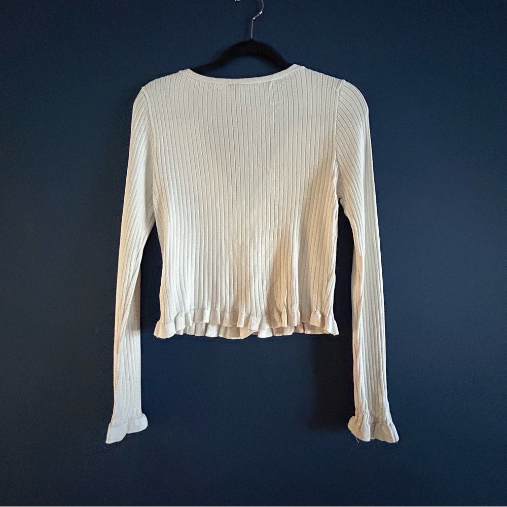 H&M Ruffle cardigan Size M - Picture 9 of 9